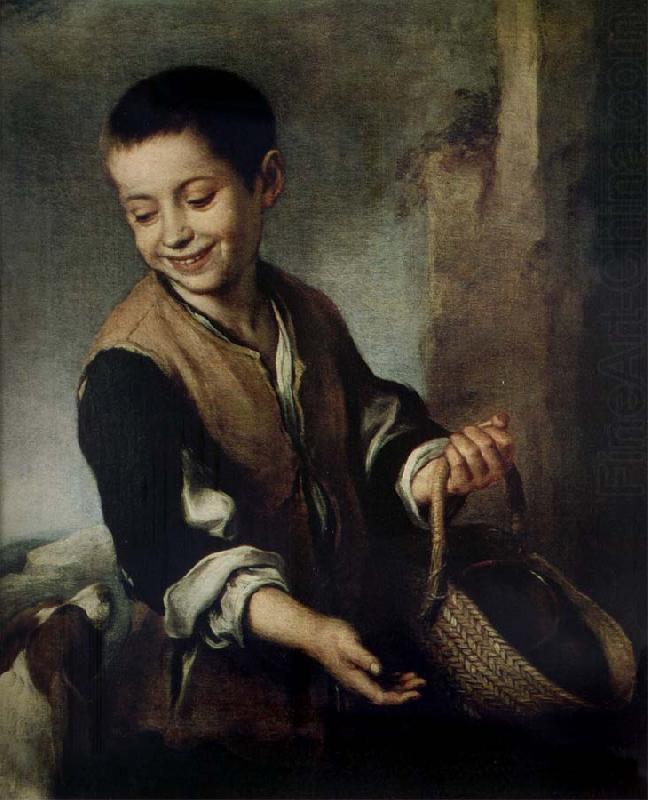 Bartolome Esteban Murillo Boy with A Dog china oil painting image